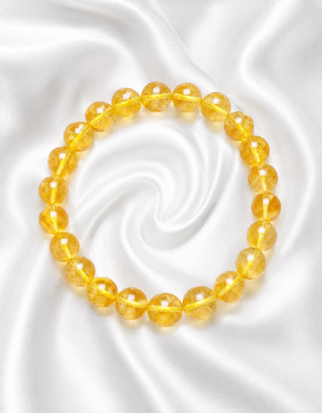Citrine Bead Bracelet - Image 3