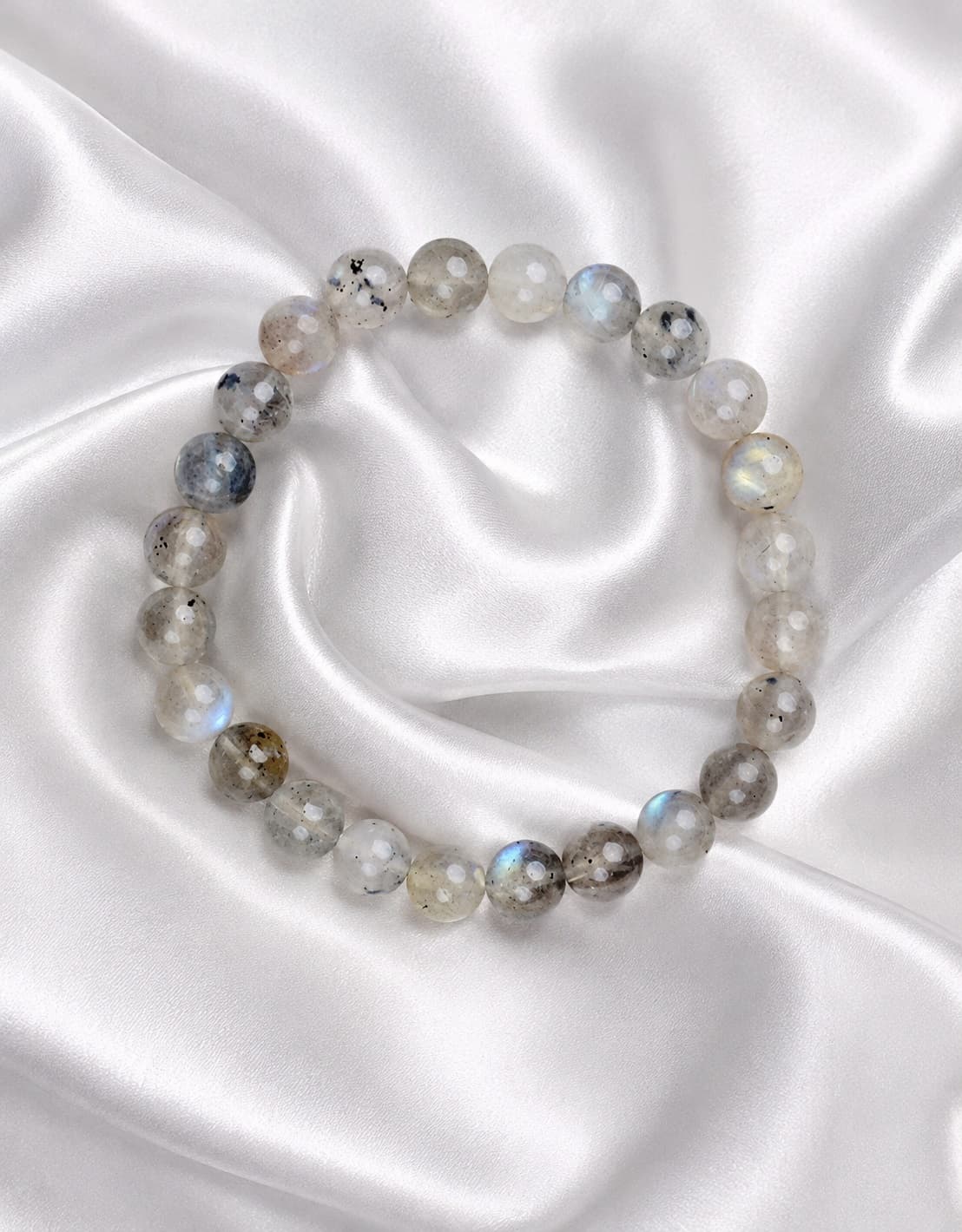 Moonstone Bead Bracelet - Image 3