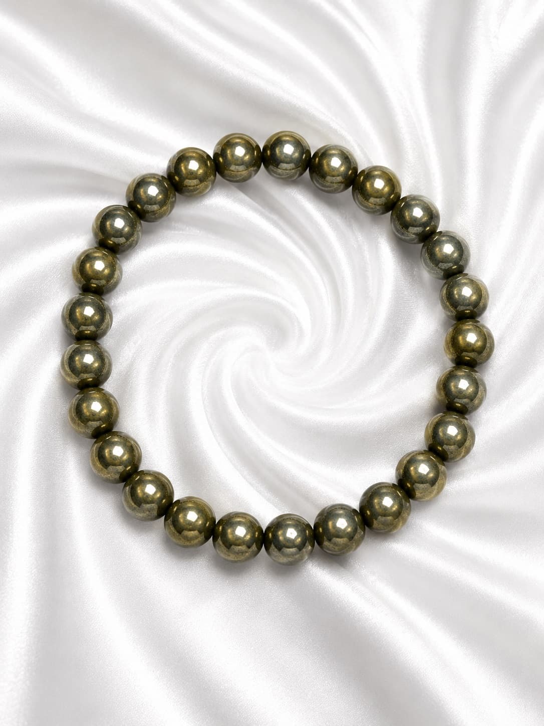 Pyrite Bead Bracelet - Image 3