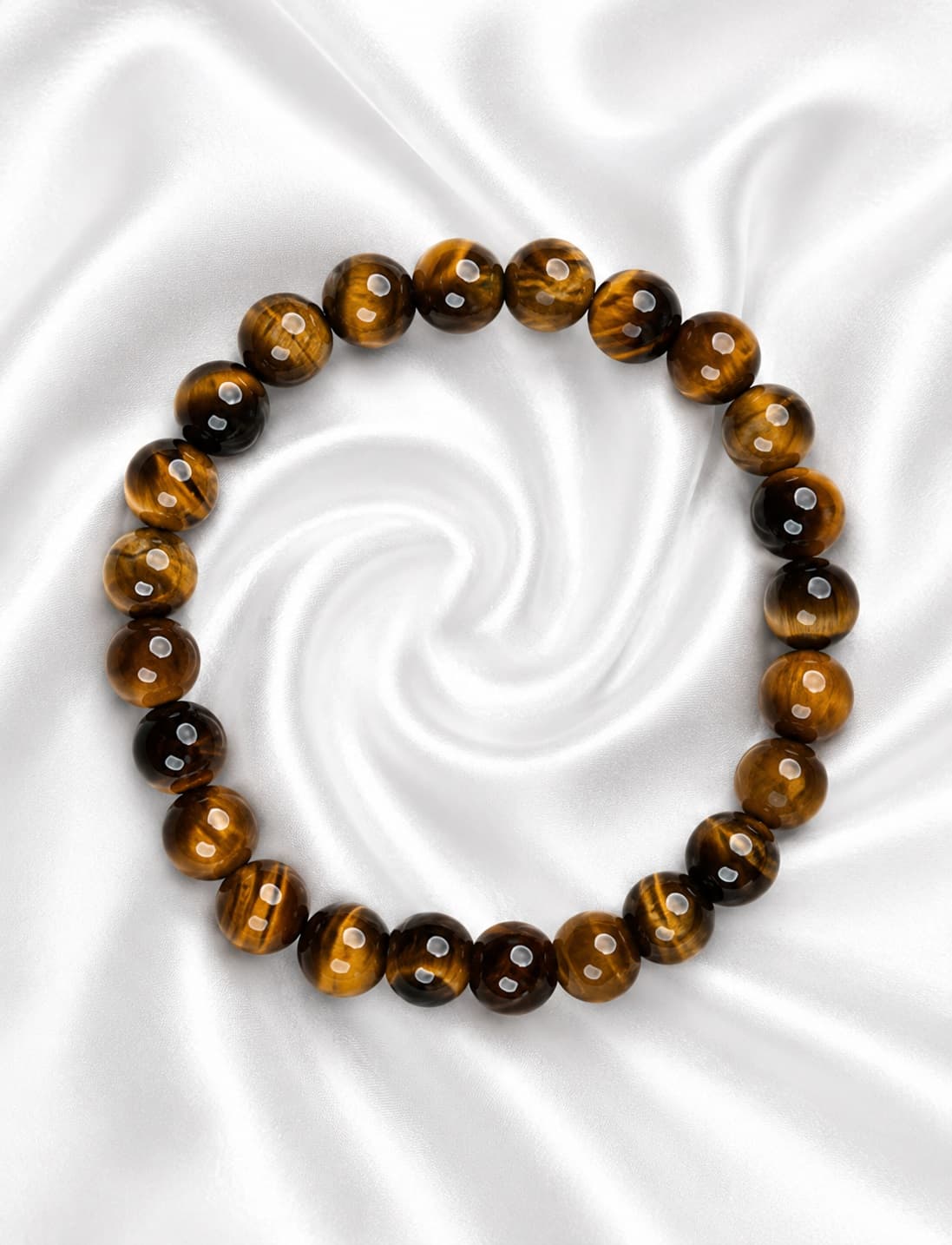 Tiger Eye Bead Bracelet - Image 3